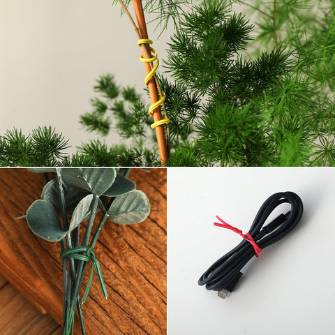 Tangyinrd office-cable-management ties tidy cables under a desk for easier cleanup.