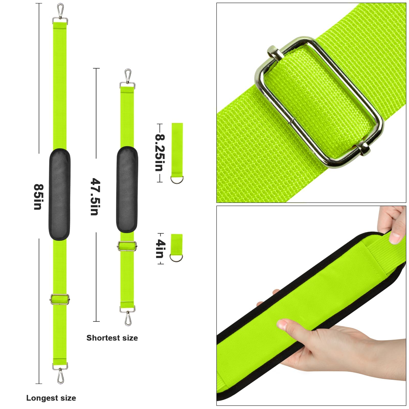 Tanmqin nylon cushioned shoulder pad providing soft padding against the shoulder