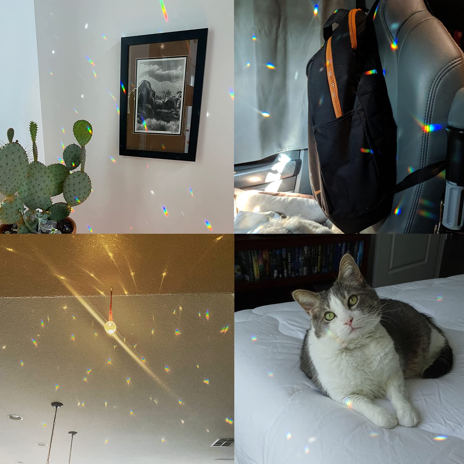Tanoma K9 crystal glass prism showcases high clarity and beauty