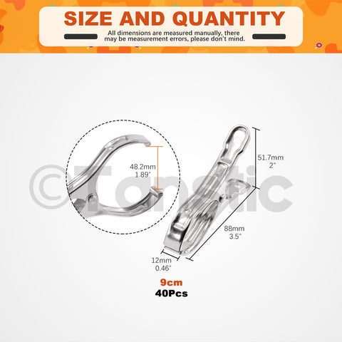 Tanstic stainless steel garden clip delivers durable, rust-resistant performance in outdoor setups.