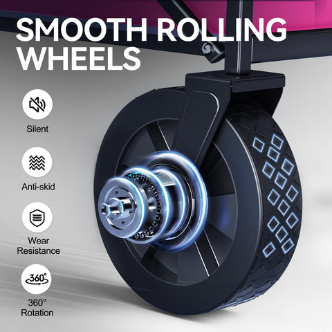 TANSTRIDER ergonomic adjustable handle offers comfortable, customizable pulling.