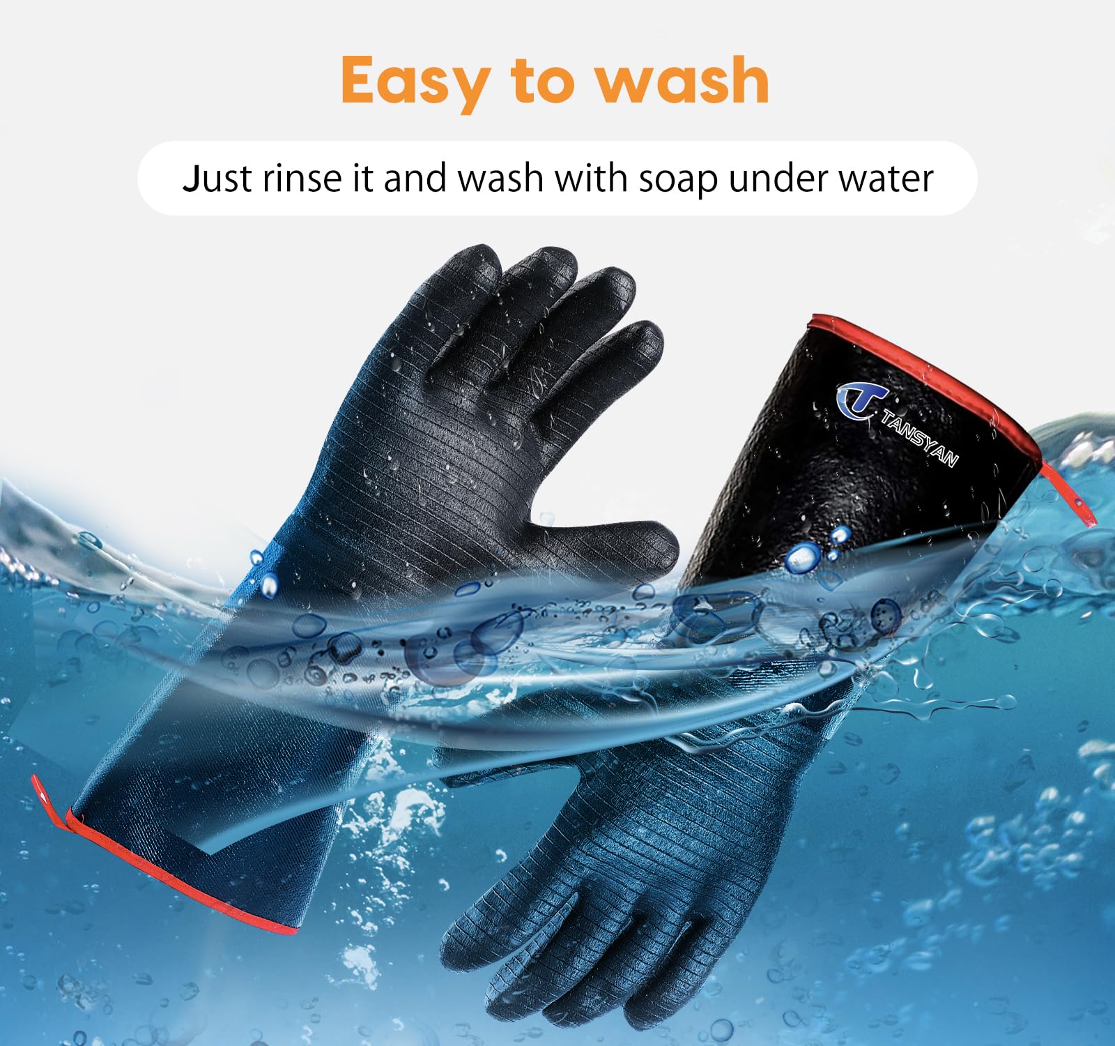 TANSYAN 932°F gloves support baking and dough handling safely.