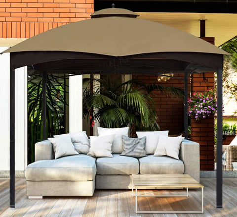 Tanxianzhe easy-installation khaki canopy top saves time.