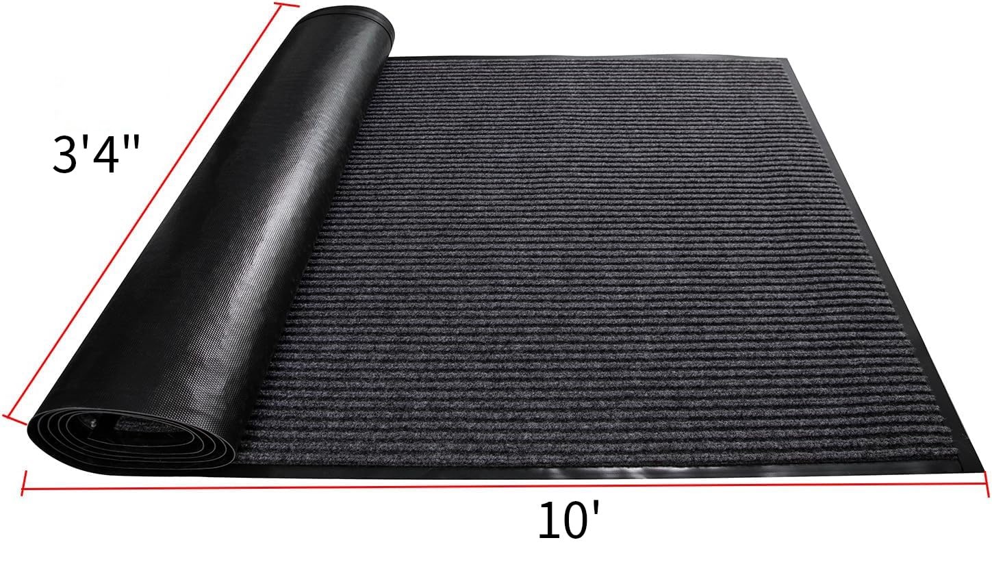 TANYOYO water and dust proof rug protects interiors from rain and debris.