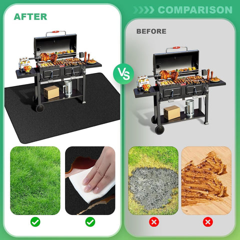 TAOMAND mat is easy to clean and comes with a storage bag.