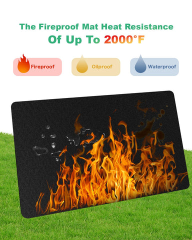 TAOMAND waterproof oilproof mat preserves surfaces from sauce splashes and oil stains.
