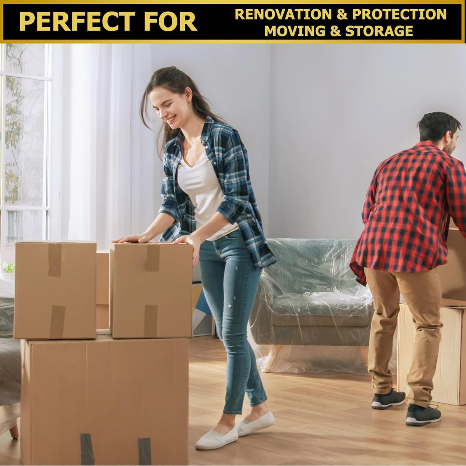 TAOSAMKF easy-tie system enables quick sealing and secure protection.