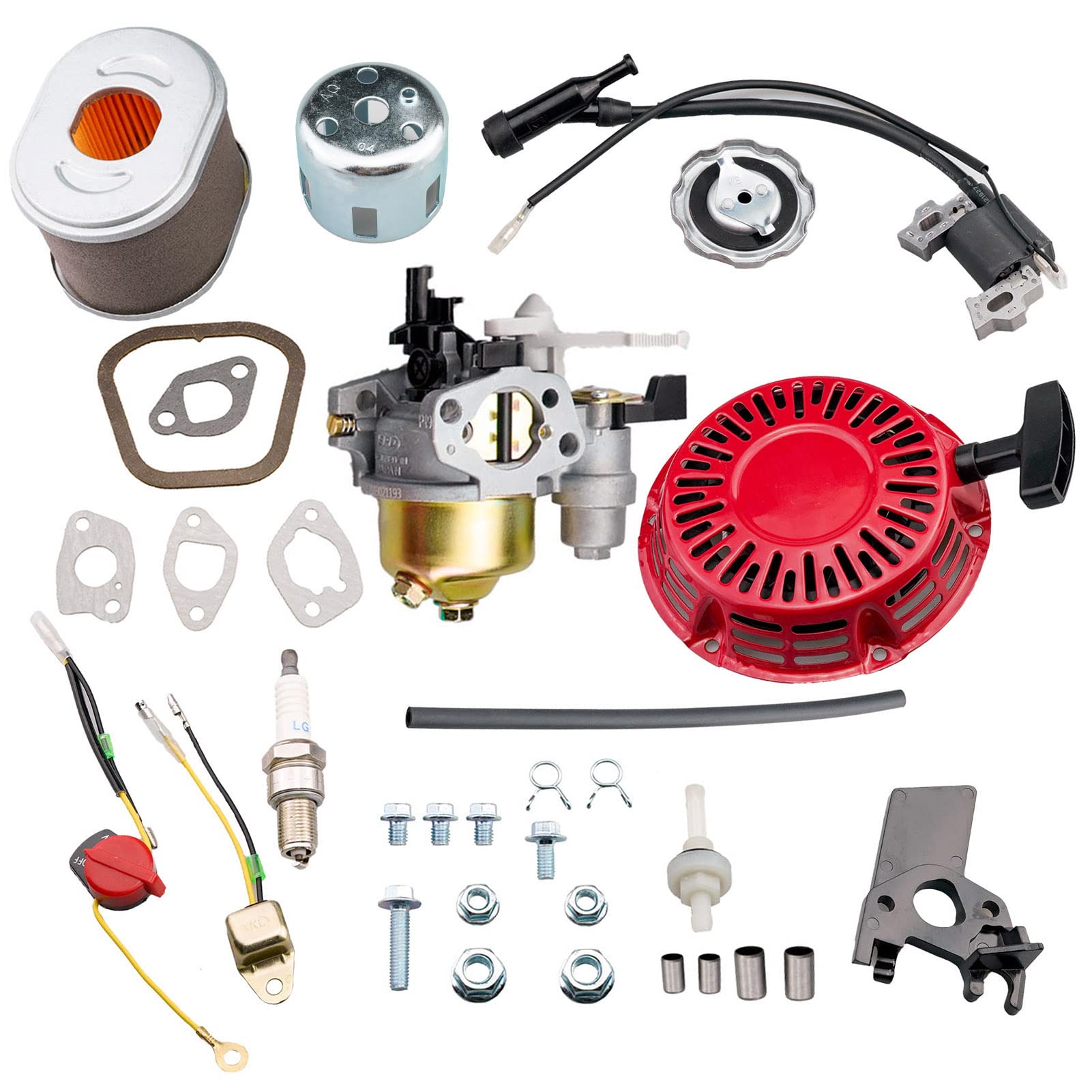 Tapa GX160 fuel-line image shows durable hoses for fuel delivery