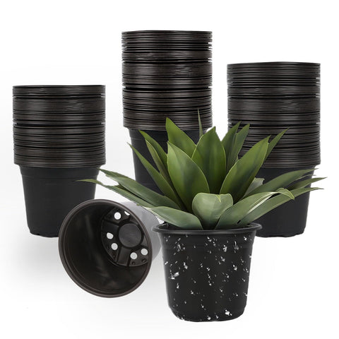 TAQIXI 3-inch nursery pot with durable plastic and drainage for healthy seedlings.