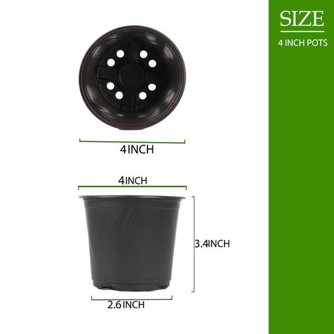 TAQIXI nursery pot with drainage holes promotes healthy root airflow.