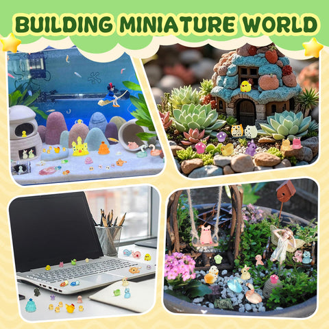 Tardigrade glow mini puppy figurine charming for dollhouses and desks.