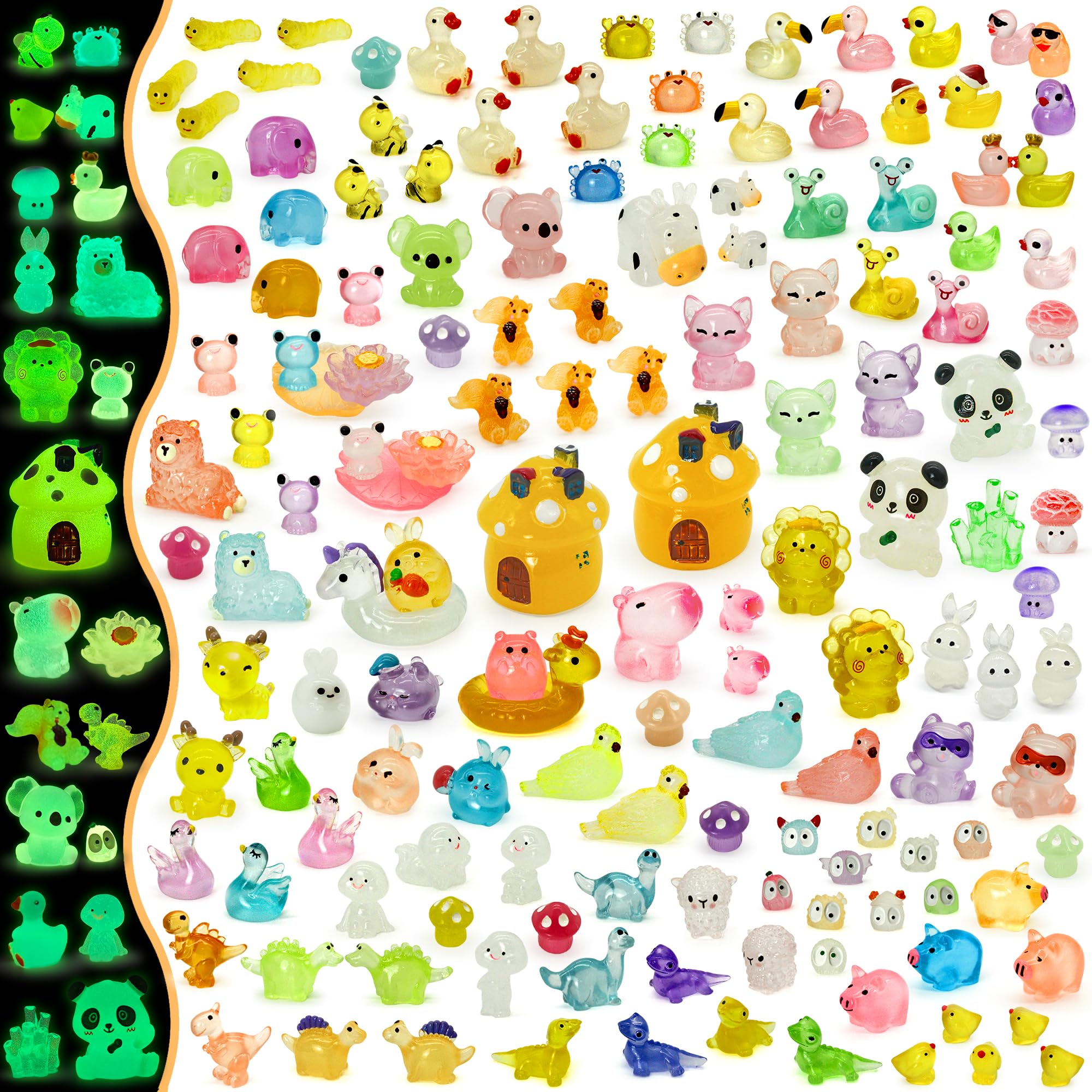 Tardigrade mini resin animals pack shot, ideal for curated miniature scenes and displays.