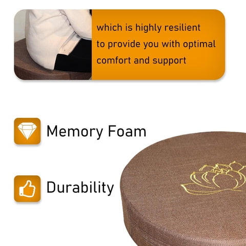 TAROTKIN breathable linen cover cushions heat in steam sessions