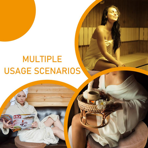 TAROTKIN multi-use sauna bench cushion fits most benches and shower seats