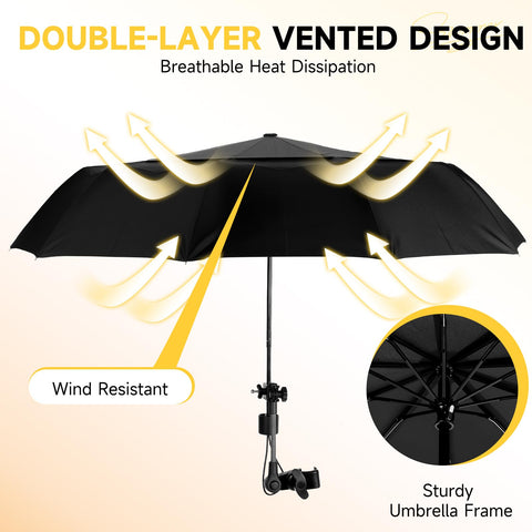 Tarswesi 360-degree adjustment lets you follow the sun with ease.