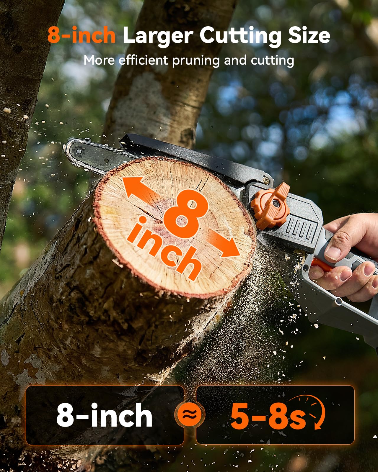 TaskStar brushless motor powering smooth cutting performance