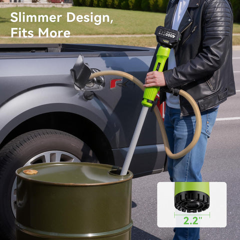 TaskStar cordless stick pump delivers up to 720GPH for rapid water removal.