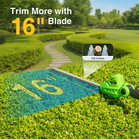 Close-up of TaskStar dual-action blade showing smooth trimming performance