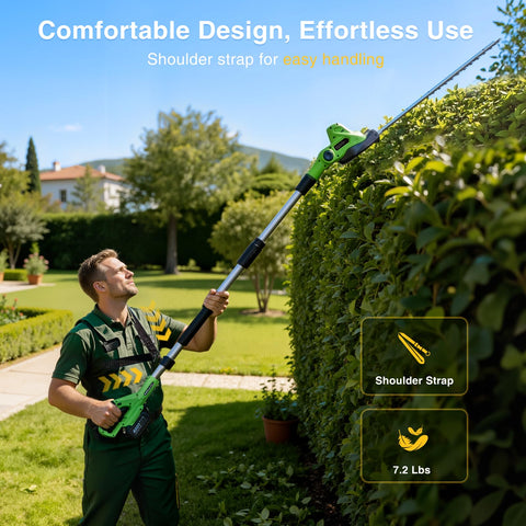 TaskStar fast charging in 1 hour keeps you trimming longer
