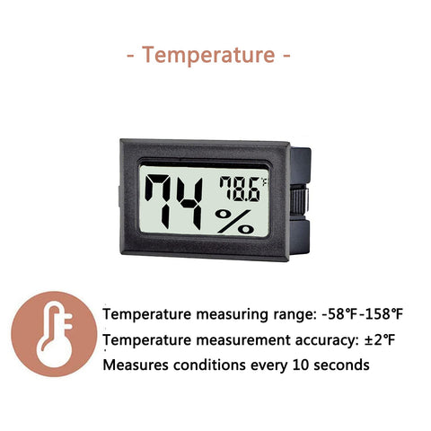 TASOGEN jar humidity monitor protects stored contents by tracking moisture levels.