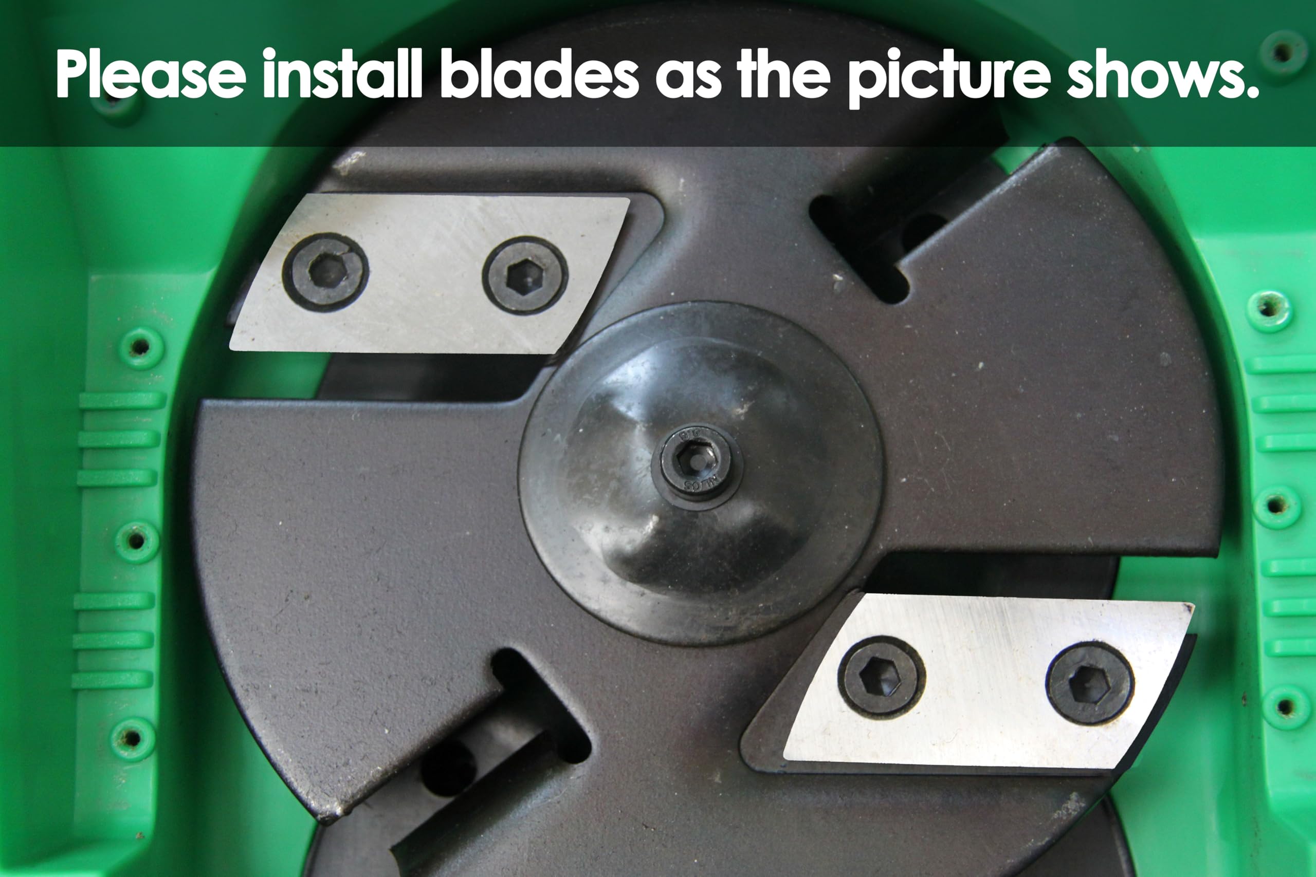 TASP mounting kit included with blades for simple installation