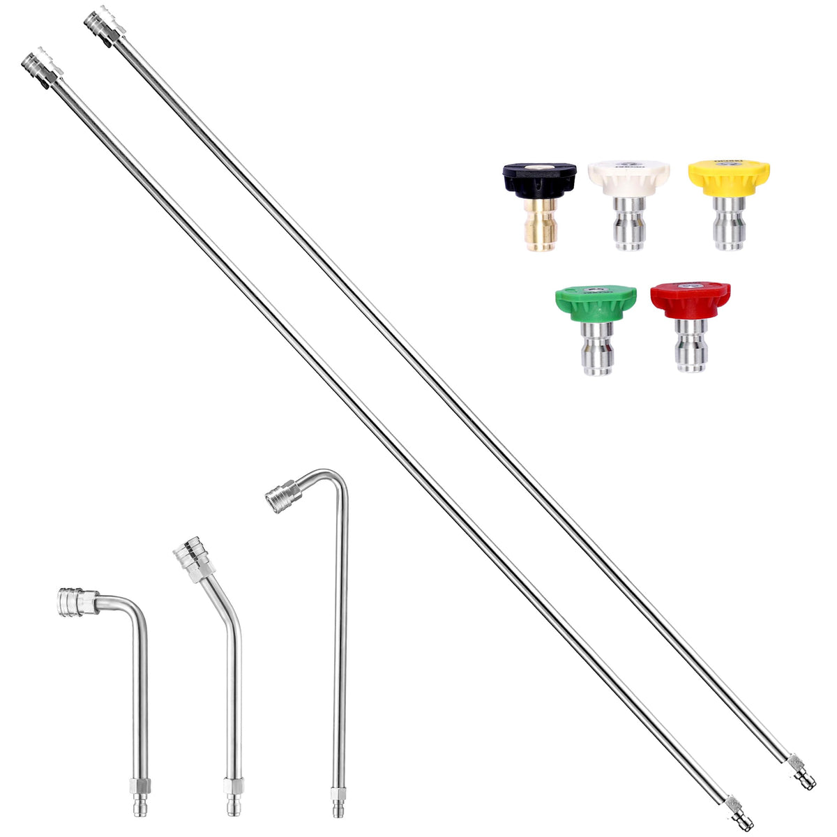 TasuoX 120-inch extension wand extending reach for gutters and roofs