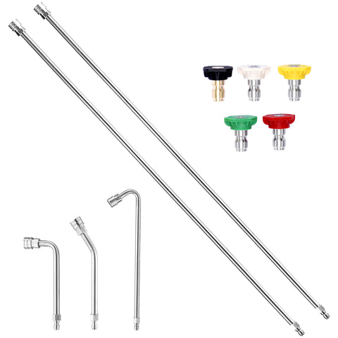 TasuoX 120-inch extension wand extending reach for gutters and roofs