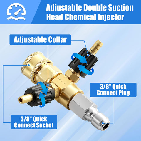TasuoX brass and stainless steel construction highlights corrosion resistance and durability.
