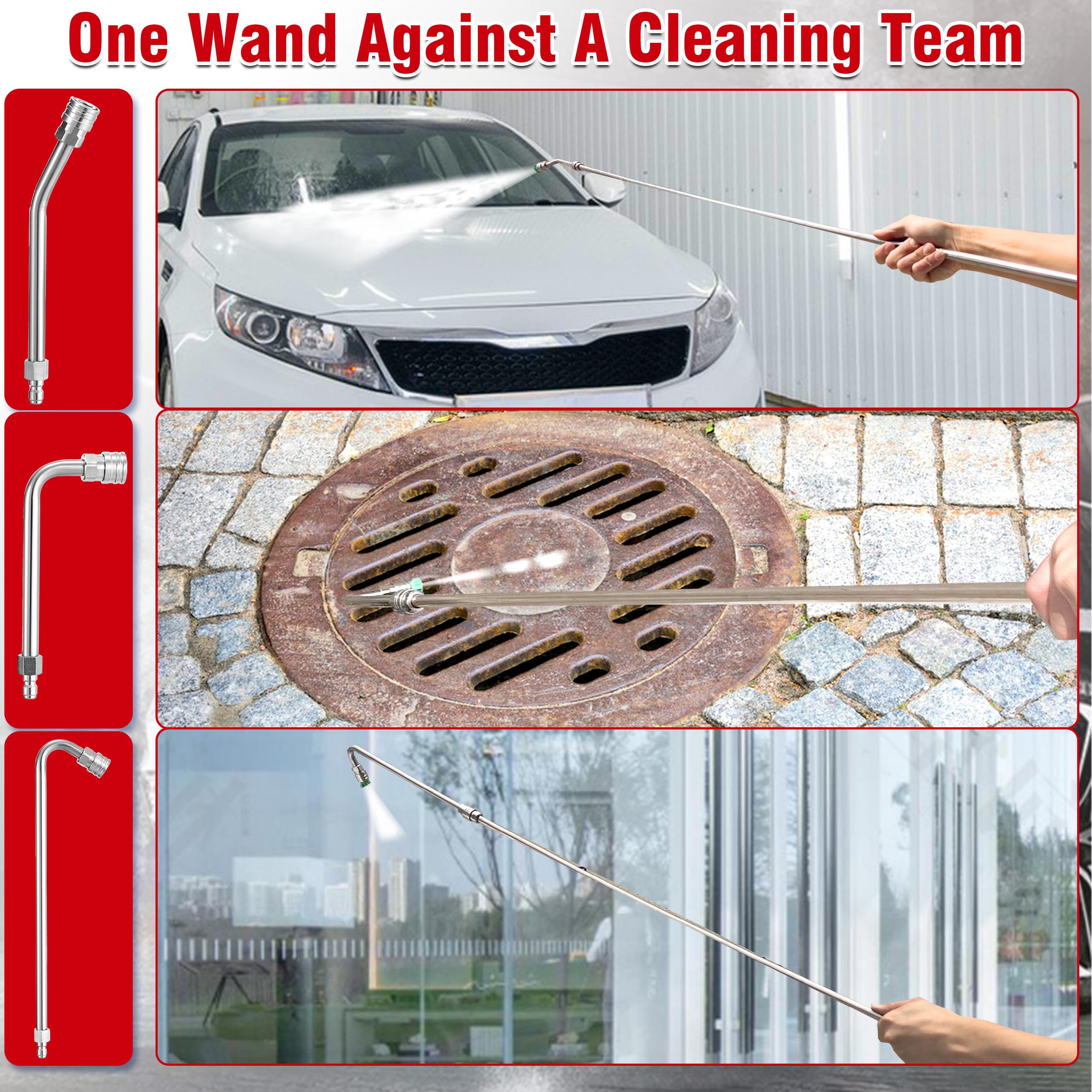 TasuoX foam cannon compatibility enables foaming applications without adapters