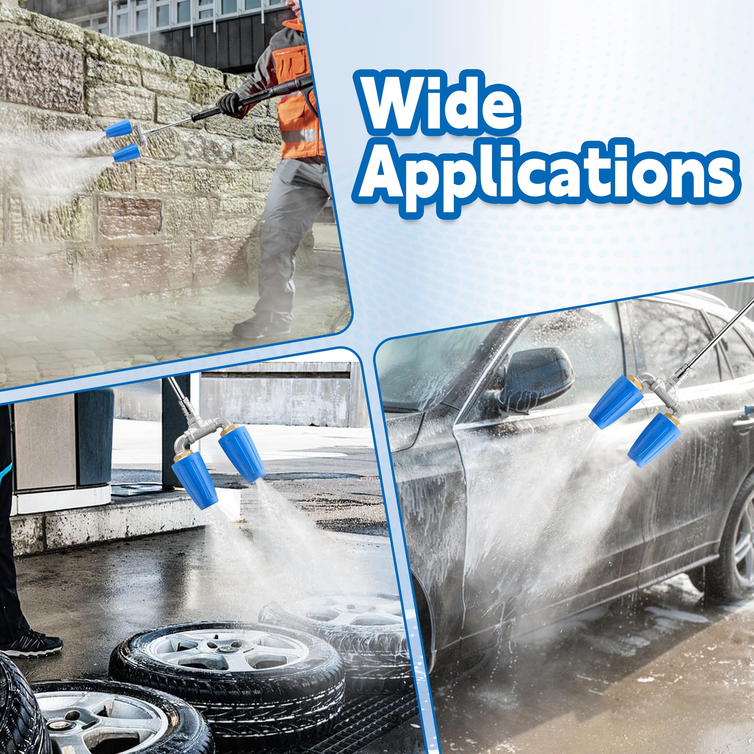 TasuoX professional-grade nozzle suitable for heavy-duty cleaning tasks.