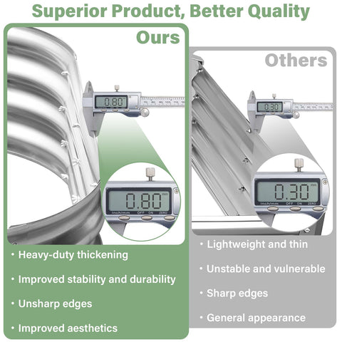 TATAANTY anti-rust galvanized steel construction withstands outdoor use season after season.