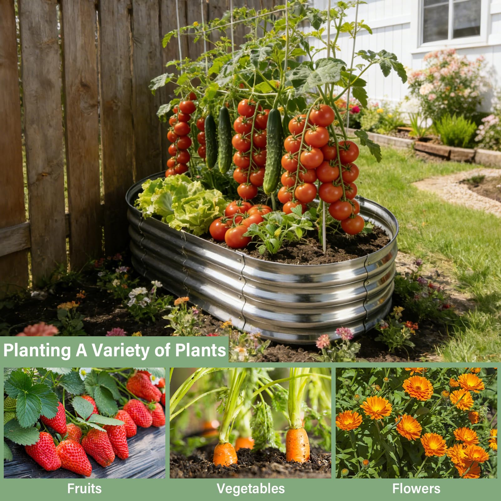 TATAANTY large raised beds suit patios and community gardens with versatile layouts.