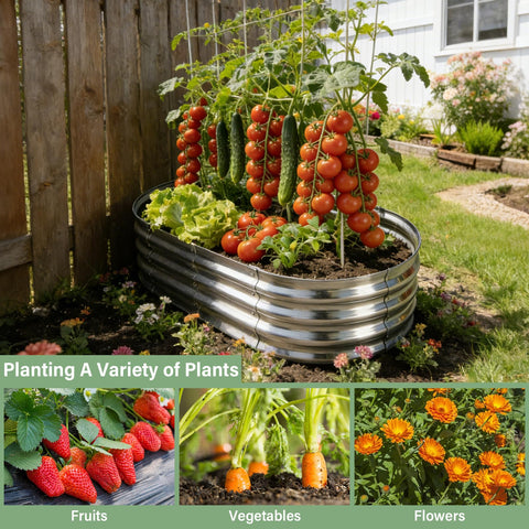 TATAANTY large raised beds suit patios and community gardens with versatile layouts.
