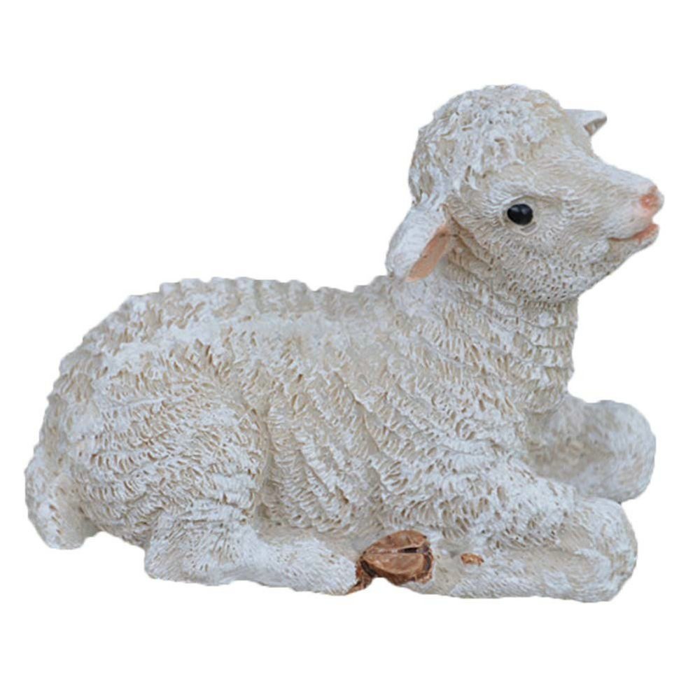 TATEELY sheep panda figurine adds whimsy to fairy garden scene