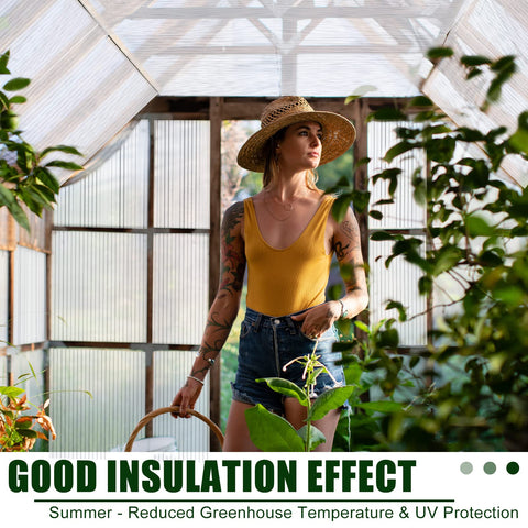 Tatuo lightweight shatterproof panels for arch-shaped roofs.