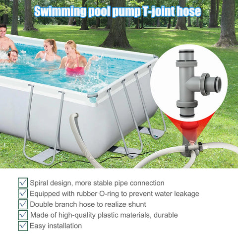 Taudang easy installation for above-ground pool setups
