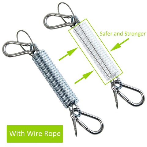 tauuio safety wires keep swing setup secure during use