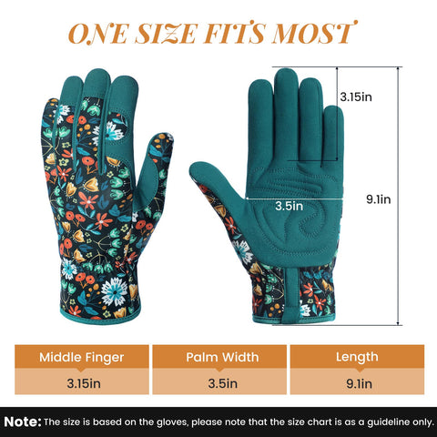 Tavaleu puncture-resistant gloves with padded palm for comfortable gardening