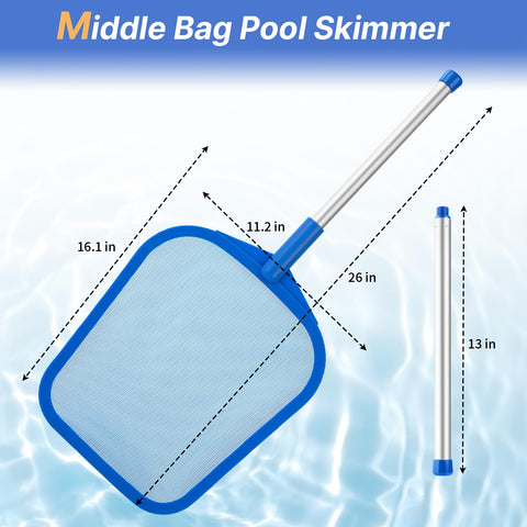Tavaleu ultra-fine mesh net removes tiny debris from water