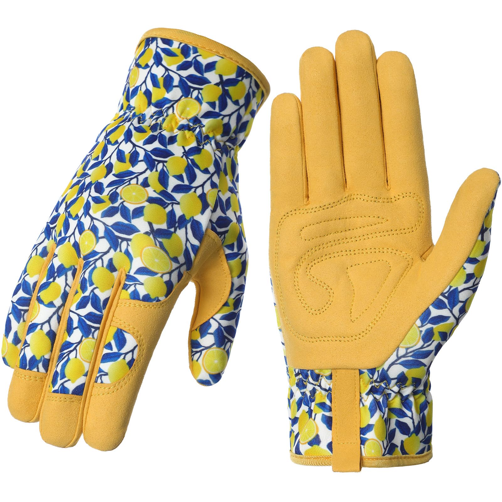 Tavaleu women's thorn-proof gardening gloves protect hands during pruning.