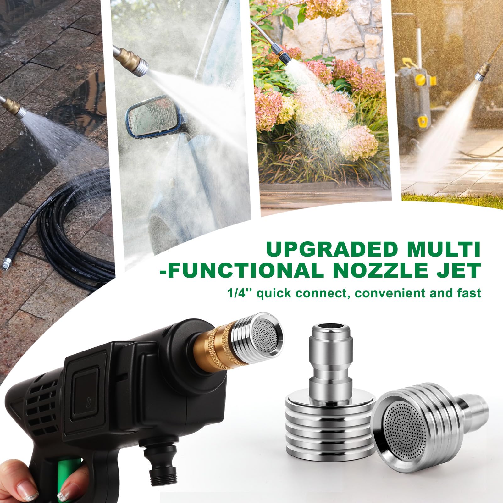 Tayapura pointed nozzle targets stubborn blockages deep in pipes