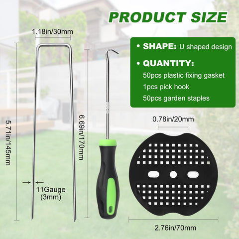 TAYLOON gasket pack provides firmer, vibration-free stake installations for outdoor projects.