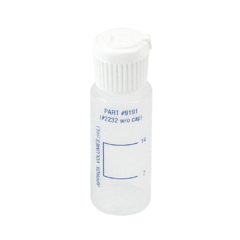 Taylor 9191 calibrated CYA bottle with dispenser cap for precise dosing