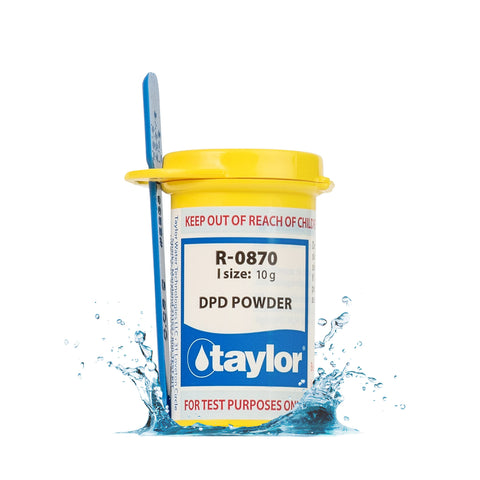 Taylor DPD powder 10 g container for pool chlorine testing