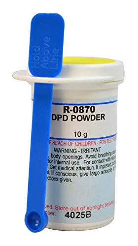 Taylor DPD powder refill packaging shown for easy annual replacement