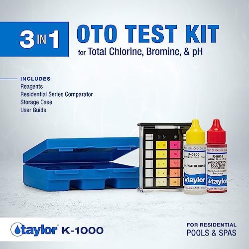 Taylor K-1000 DPD reagents enable fast, accurate chlorine and pH results.