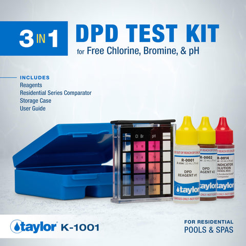 Taylor K-1001 bromine test vial for accurate spa readings.