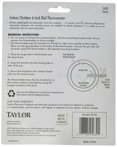 Taylor Precision 5630 in-use thermometer showing easy monitoring during cooking.
