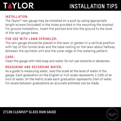 Taylor weather-resistant construction withstands sun, rain, and temperature changes for year-round use.
