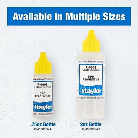 Taylor Reagent #3 cap close-up showing secure storage.